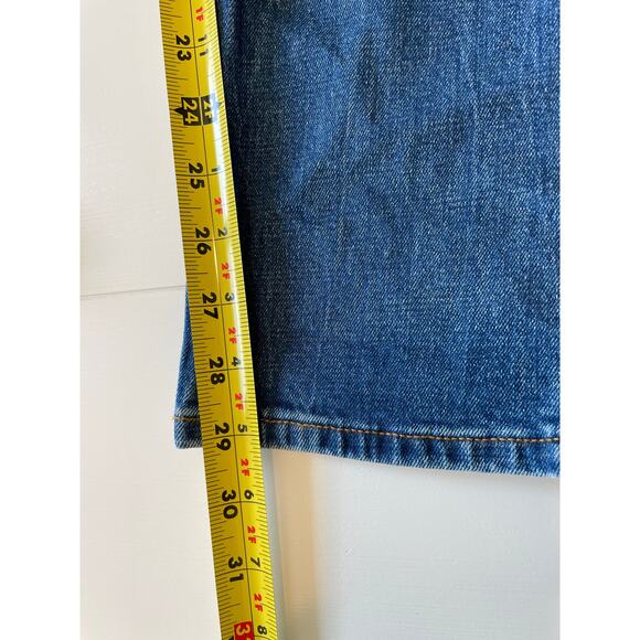 Abercrombie & Fitch Jeans NWT Slim Straight Ultra High Rise Sz 28/6S Curve Love - Picture 7 of 9